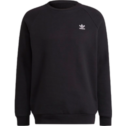 adidas Adicolor Essentials Trefoil Crewneck Sweatshirt - Black