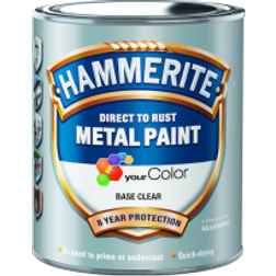 Hammerite - Metallmaling Hvit 0.5L
