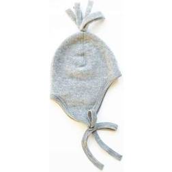 ENGEL Natur Wool Fleece Hat - Grey Melange (575450-091)