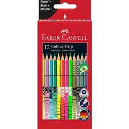 Faber-Castell Colour Grip Pencil Wallet of 12