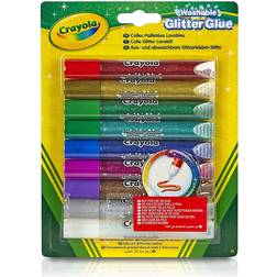 Crayola Bold Washable Glitter Glue 9-pack