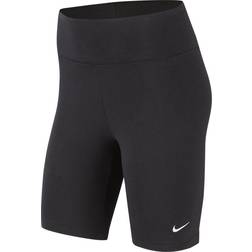 Nike Women's Sportswear Essential Mid Rise 10" Biker Shorts - Black/White