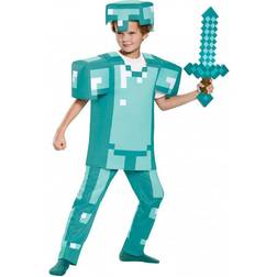 Disguise Minecraft Armor Deluxe Kids Costume