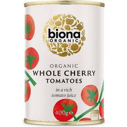 Biona Organic Whole Cherry Tomatoes 400g