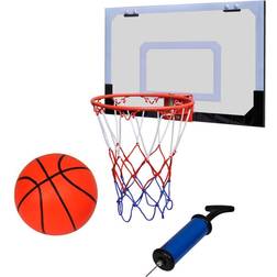 vidaXL Mini Basketball Hoop with Ball & Pump