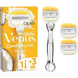 Gillette Venus Comfortglide Coconut with Olay + 3 Cartridges