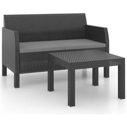 vidaXL 3079667 Outdoor Lounge Set, 1 Table incl. 1 Sofas