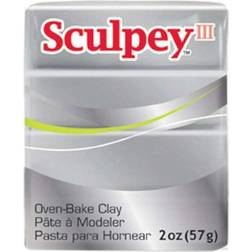 Sculpey III Polymer Clay Silver 57g