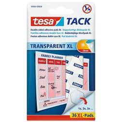 TESA Tack Transparent Double-Sided Adhesive Pads XL