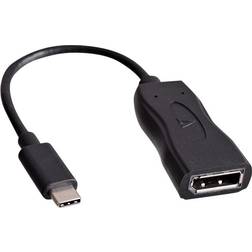 V7 USB C-DisplayPort M-F 0.3ft