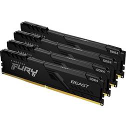 Kingston Fury Beast Black DDR4 2666MHz 4x32GB (KF426C16BBK4/128)
