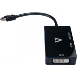 DisplayPort Mini-DisplayPort/DVI/HDMI M-F 0.1m