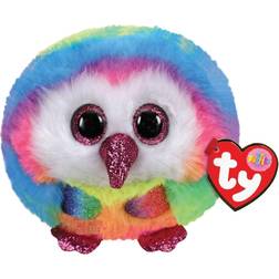 TY Owen Owl Puffies 7cm
