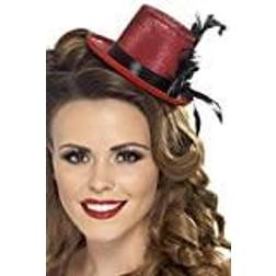 Smiffys Mini Tophat Red