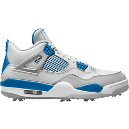 Nike Air Jordan 4 Golf - White/Neutral Grey/Black/Military Blue