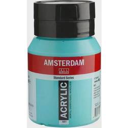 Amsterdam Standard Series Acrylic Jar Turquoise Green 500ml