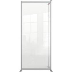 Nobo Premium Plus Clear Acrylic Protective Room Divider Screen Modular System Extension