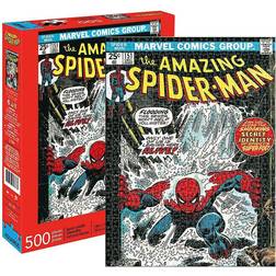 Aquarius Marvel Spiderman Cartoon Cover 500 Pieces