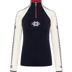 Dale of Norway Geilo Women's Sweater - Navy/White/Red