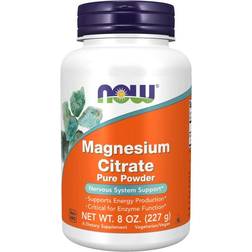 Now Foods Magnesium Citrate Pure Powder 227g
