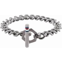 Tommy Hilfiger Toggle Chain Bracelet - Silver