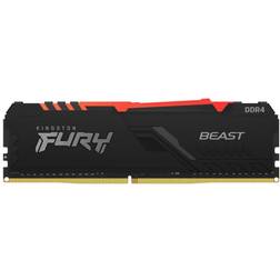 Kingston Fury Beast RGB Black DDR4 3200MHz 4x16GB (KF432C16BB1AK4/64)