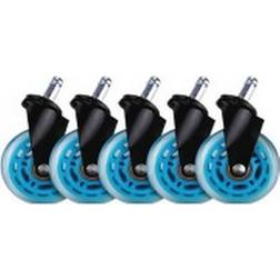 Gear4U Rush Gaming Chair Casters (5 Pieces) - Blue