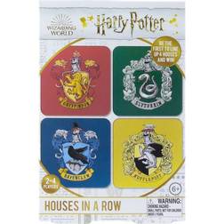 Harry Potter Hogwarts Houses in a Row