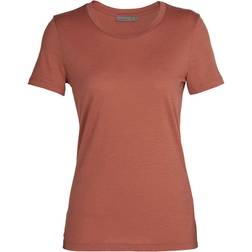 Icebreaker Women's Merino Tech Lite II Short Sleeve T-shirt - Clay