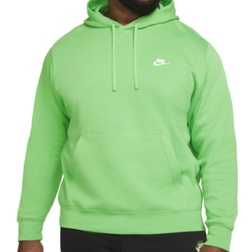 Nike Club Fleece Pullover Hoodie - Light Green Spark/White