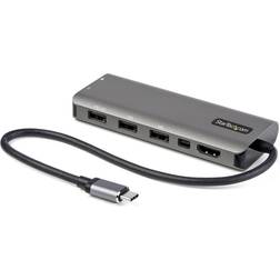 StarTech USB C-2xUSB C/HDMI/DisplayPort Mini/2xUSB A M-F 1ft