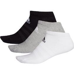 adidas Cushioned Low-Cut Socks 3-pack Unisex - Medium Grey Heather/White/Black