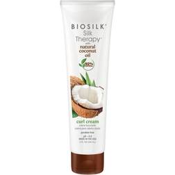 Biosilk Silk Therapy with Natural Coconut Oil Curl Cream 148ml