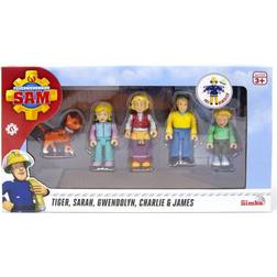 Fireman Sam Family Jones set w/5 figures