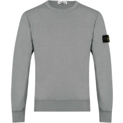 Stone Island Boy's Badge Sleeve Sweatshirt - Grey