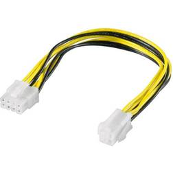 Goobay 51358 ATX12 P4 PC Power Cable/Adapter, 4-pin to 8-pin, 0.2m Length