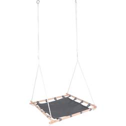 Small Foot 11907 Net Wooden Frame for Swinging Fun, can Hold up to 100kg, for Children Aged 3 Years Toys