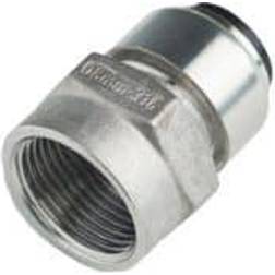 Roth Danmark straight female connector 15 mm x 12