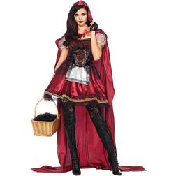 Leg Avenue Deluxe Little Red Riding Hood with Cape Costume