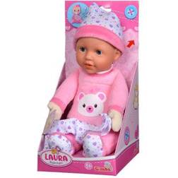 Simba Laura Night Light Soft Body Doll with Light and Melody 60 Seconds Running Time 30 cm For Children from 12 Months
