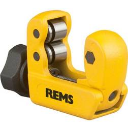 Rems Pipe Cutter RAS Cu-INOX, Mini, Installation Tool for Cutting Pipes, Diameter 3 mm 28 mm, 1/8-1 1/8 inches, Wall Thickness s ≤ mm 4, Small, Handy, Stable Construction