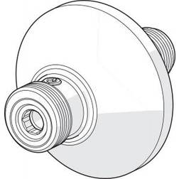 Oras Straight connector with flange