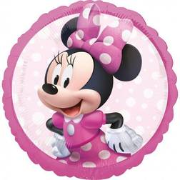 Amscan Anagram 4070401 Disney Minnie Mouse Round Foil Balloon 18 Inch