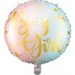 PartyDeco Folieballong Boy or Girl