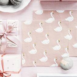 Luck and Luck Swan Paper Napkins x 20 Party Wedding