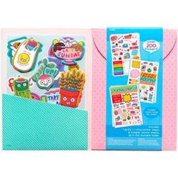 Ooly Stickers with an envelope Funny pleasures 200pcs