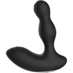 Shots Toys E-Stimulation Vibrating Prostate Massager Black