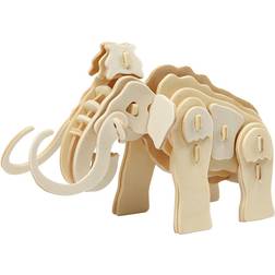 Creativ Company 3D Construction figure, mammoth, size 19x8,5x11 cm, 1 pc