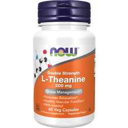 Now Foods Double Strength L-Theanine 200mg 60 pcs