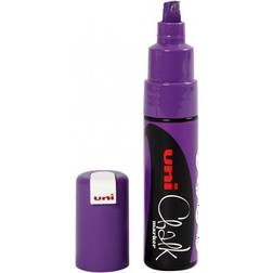 Uni Chalk Pen, line 8 mm, purple, 1 pc